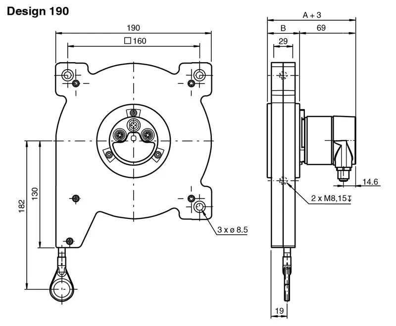 Pepperl Fuchs ECA10TL - PROFINET – Cable pull rotary encoder — photo 6 of 6