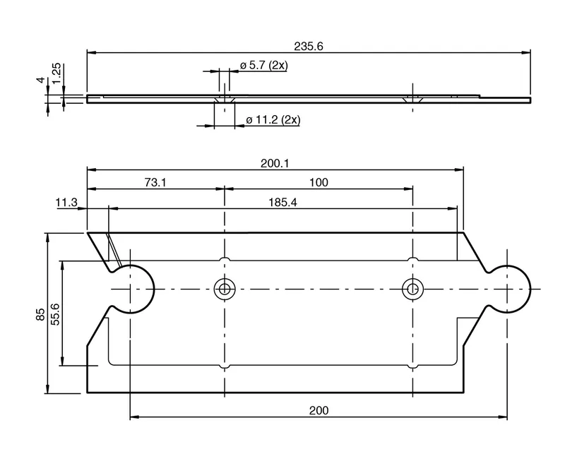 Pepperl Fuchs PGV-PR-GM-CONTROL200R – Countersunk profile rail — photo 3 of 3