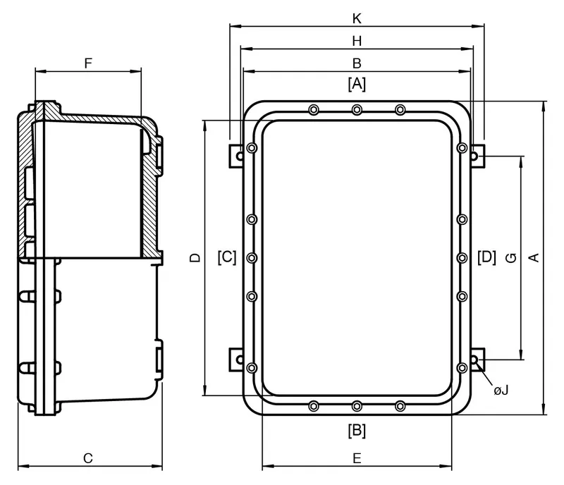 Solutions Ex d IIB + H2 based on Aluminum Enclosures EJBL* — photo 3 of 3