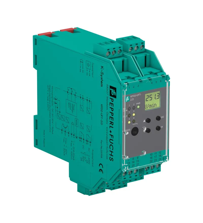 Pepperl Fuchs KFD2-UFT-2.D – Frequency Converter with Direction and Synchronization Monitor — photo 2 of 2