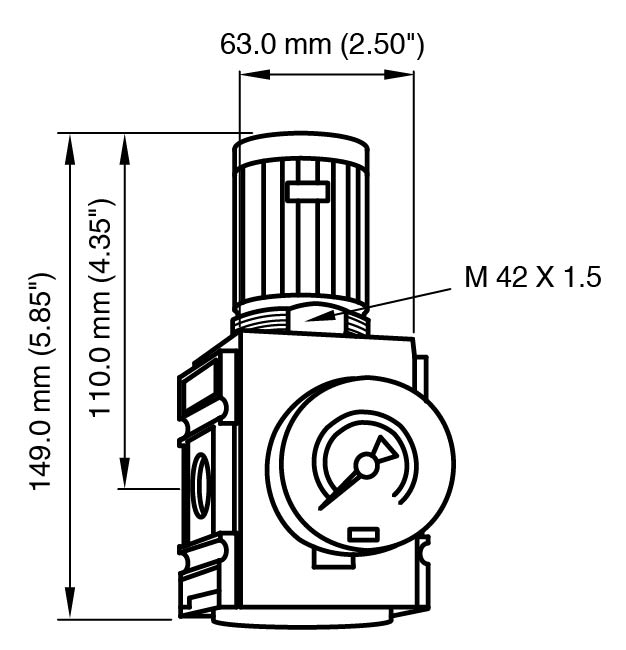 Type Ex pz pressure regulator 5000Q-PRE-*-*