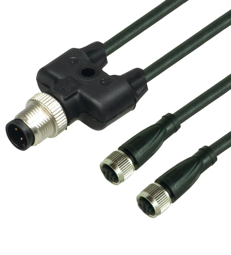 Pepperl Fuchs V31-GM-BK0,3M-PUR-U-T-V1-G – Y connection cable — photo 2 of 3