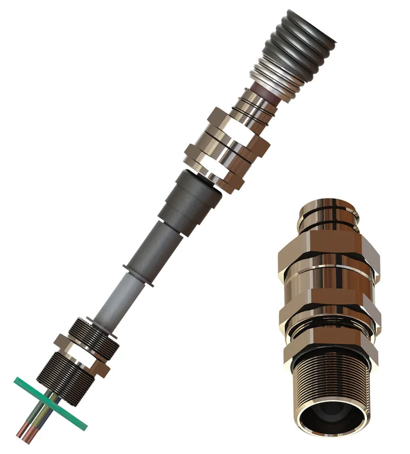 Cable Glands, Metal, for Flexible Conduits CG.CO.*.*.* — photo 2 of 4