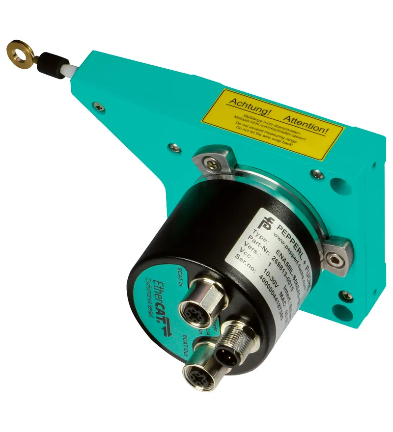 Pepperl Fuchs ECA10TL - EtherCAT – Cable pull rotary encoder — photo 2 of 5