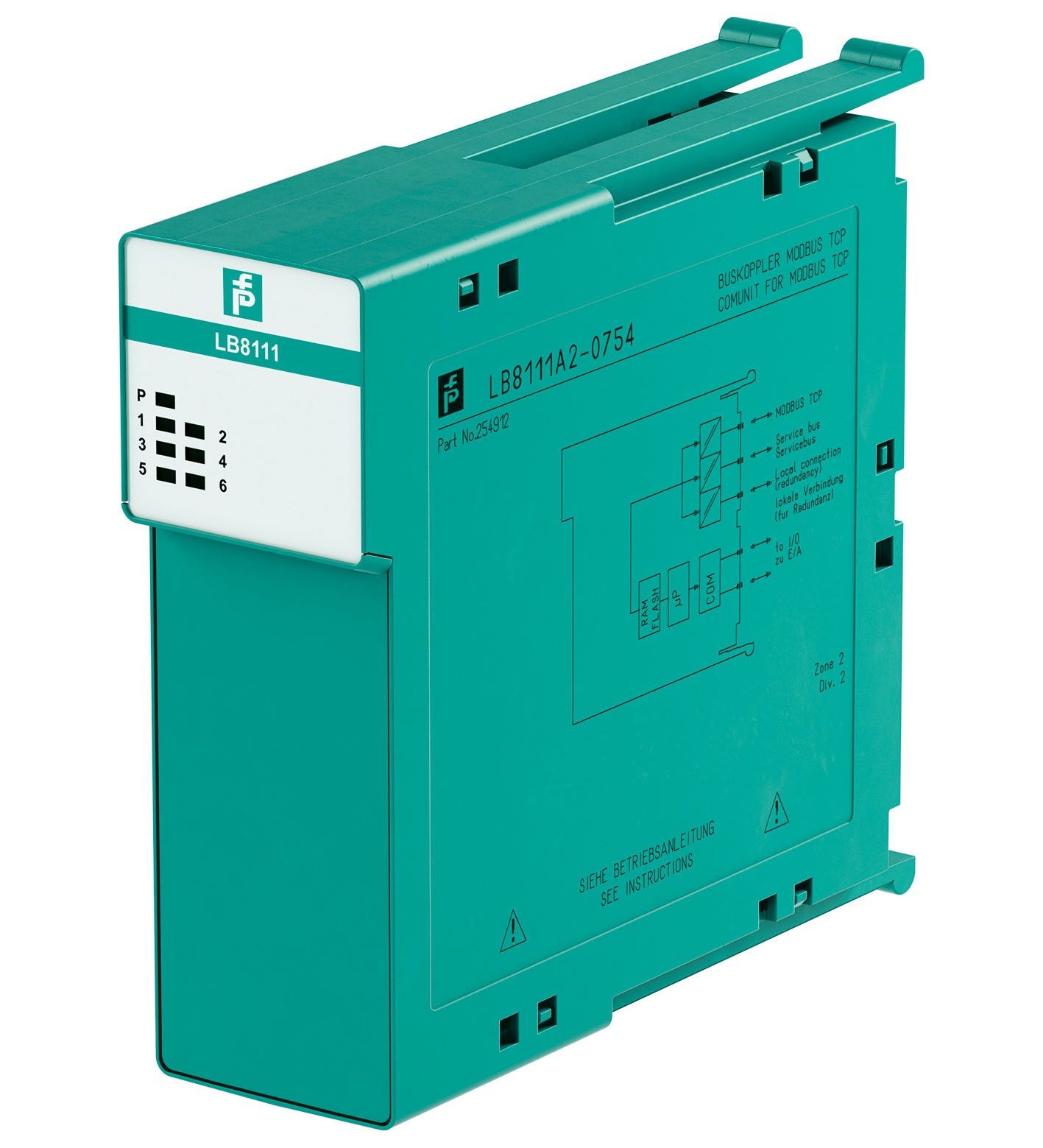 Pepperl Fuchs LB8111A2-0756 – Com Unit for MODBUS TCP — photo 2 of 2