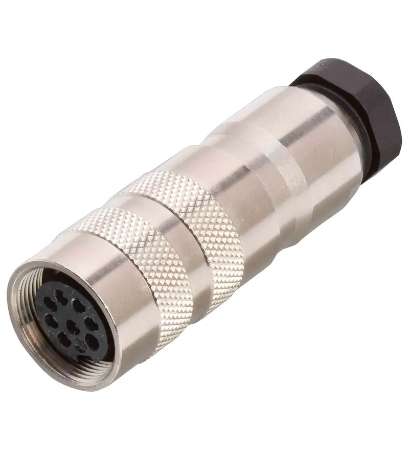 Female connector, field-attachable 42308A — photo 2 of 3