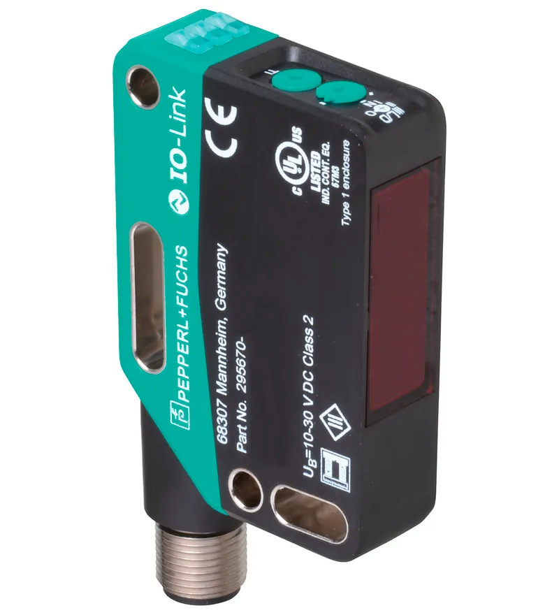 Retroreflective sensor (glass) OBG8000-R201-2EP-IO-V1 — photo 2 of 5