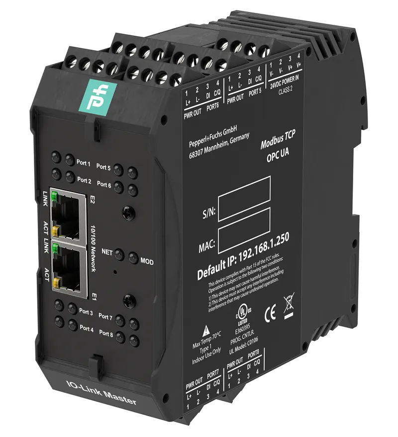 IO-Link master ICE2-8IOL-K45S-RJ45-EX — photo 2 of 3
