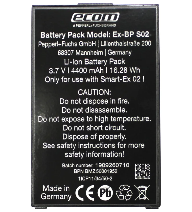 Pepperl Fuchs Ex-BP S02 – Battery pack — photo 2 of 2