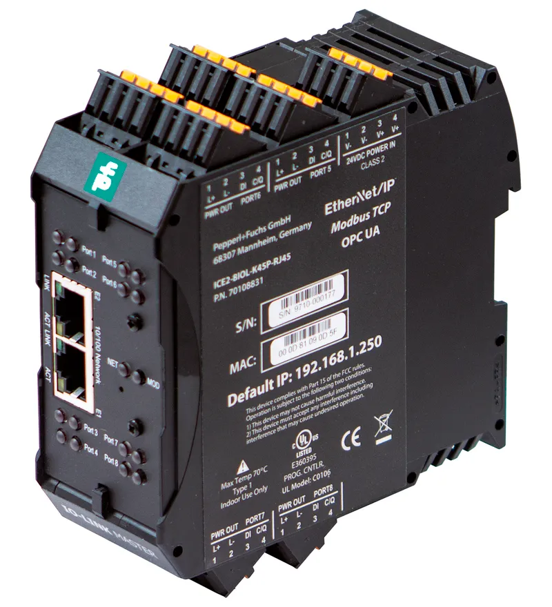 IO-Link master ICE2-8IOL-K45P-RJ45-EX — photo 2 of 3