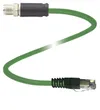 Connection cable, Ethernet V19SX-G-GN2,5M-PUR-E2S-V45-G — photo 2 of 4 Connection cable, Ethernet V19SX-G-GN2,5M-PUR-E2S-V45-G — photo 2 of 4