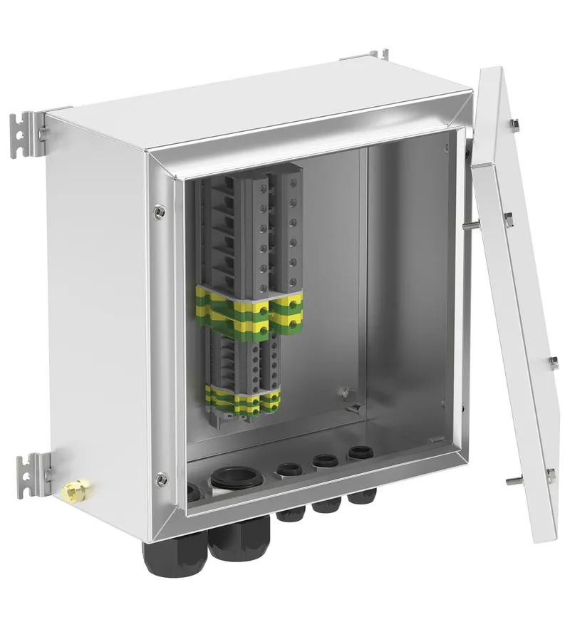 Terminal and Junction Boxes Ex e / Ex i with Return Flange, Stainless Steel SR.T* — photo 2 of 4