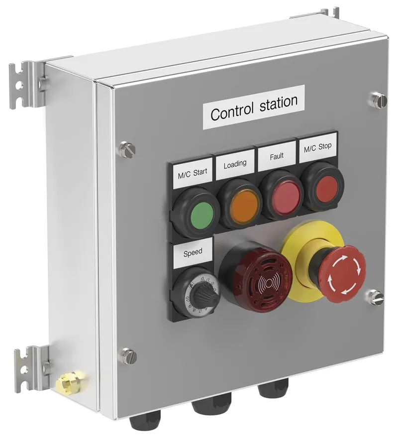 Pepperl Fuchs SR.CS* – Control Stations Ex e, Stainless Steel, cover-mounted contact modules — photo 2 of 2