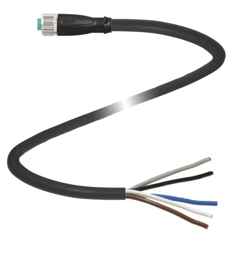 Female cordset V311-GM-BK5M-PUR-U — photo 2 of 4