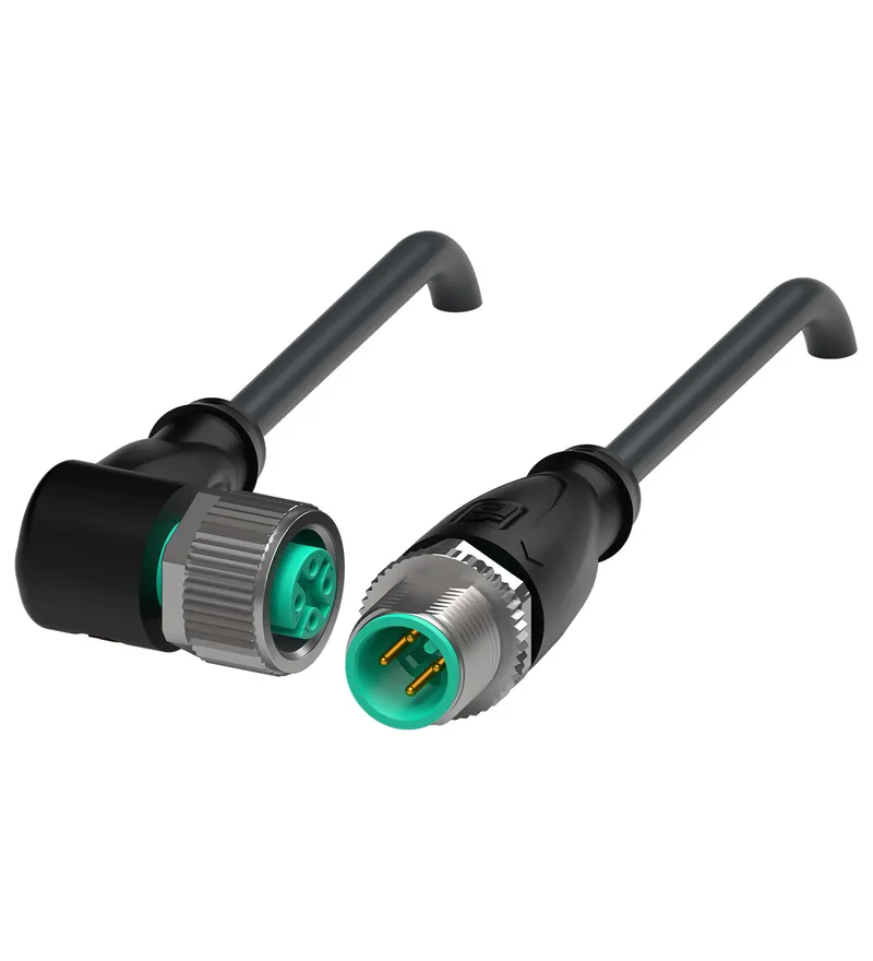 Connection cable V1-W-BK0,3M-PUR-U-V1-G — photo 2 of 4
