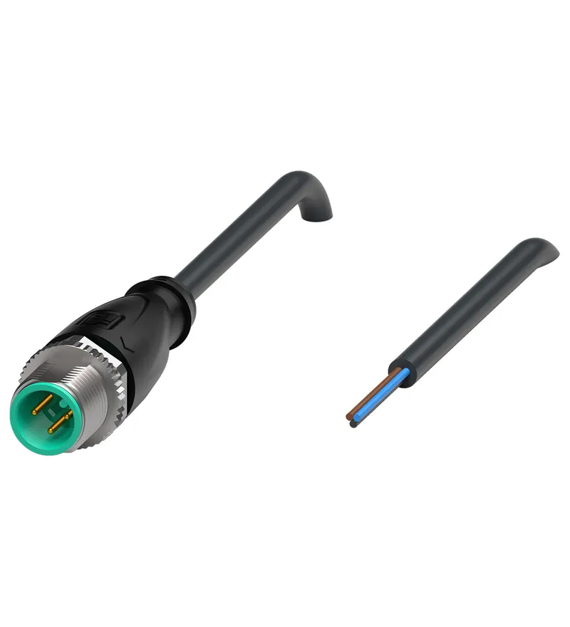 Cable connector V11S-G-BK1,5M-PUR-U — photo 2 of 4