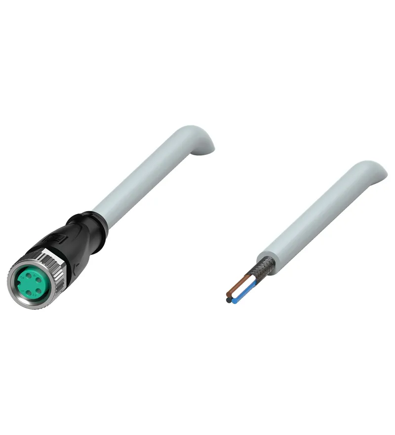 Cable socket, shielded V31-GM-1,5M-PUR-ABG — photo 2 of 4