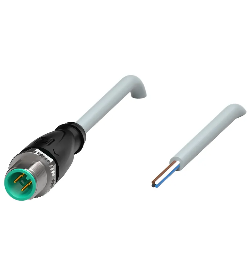 Cable connector V1S-G-0,4M-PUR — photo 2 of 4