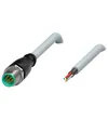 Cable connector, shielded V19S-G-1,5M-PUR-ABG — photo 2 of 4 Cable connector, shielded V19S-G-1,5M-PUR-ABG — photo 2 of 4