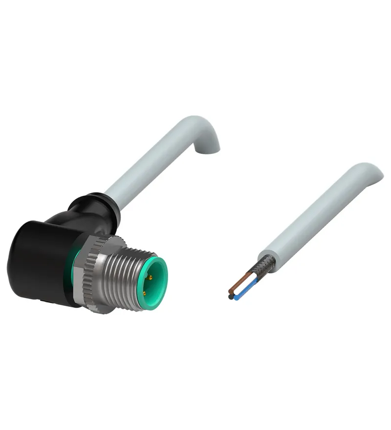 Cable connector, shielded V1S-W-10M-PUR-ABG0 — photo 2 of 4