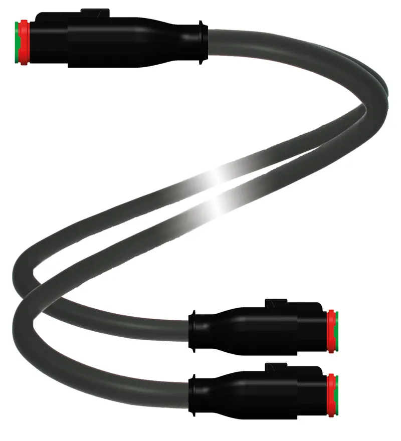 Pepperl Fuchs DT2S/DT2S-G-0,3M-PUR-O1-T-DT4S – Y connection cable — photo 2 of 4