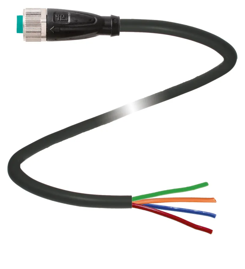 Female cordset V19-G-BK1M-PVC-U-YSTE — photo 2 of 4