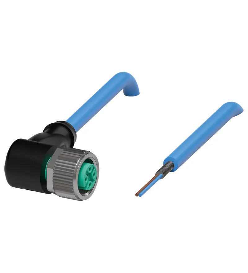 Cable connector, NAMUR V1-W-N-10M-PUR-N4S — photo 2 of 4