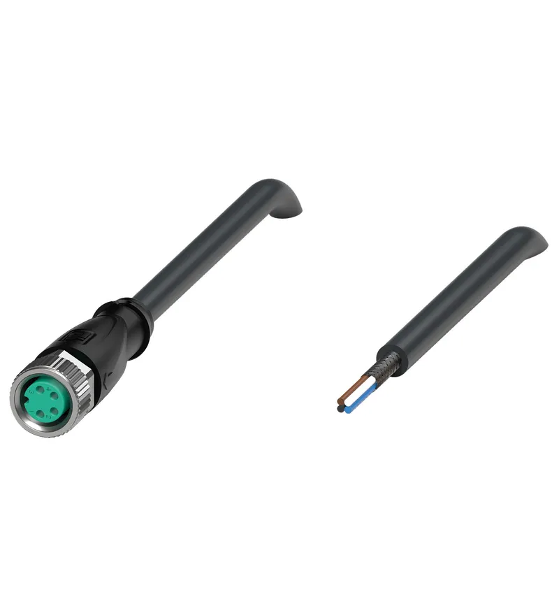 Cable socket, shielded V31-GM-BK5M-PUR-U/ABG — photo 2 of 4