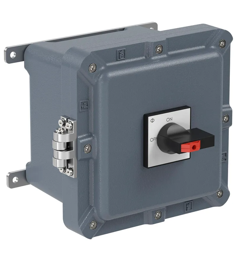 Switch Disconnector Ex d IIB 25 A 4 Pole, Aluminum Enclosure EJB2A.D.PS.DIS.025.3PN.2NO — photo 2 of 3