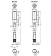 Thru-beam sensor (pair) OBE10M-18GF60-S2PP-0,3M-V1-IR — photo 3 of 6 Thru-beam sensor (pair) OBE10M-18GF60-S2PP-0,3M-V1-IR — photo 3 of 6