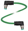 Connection cable, Ethernet V1SD-WX-GN4M-PUR-E1S-V1D-WX — photo 2 of 4