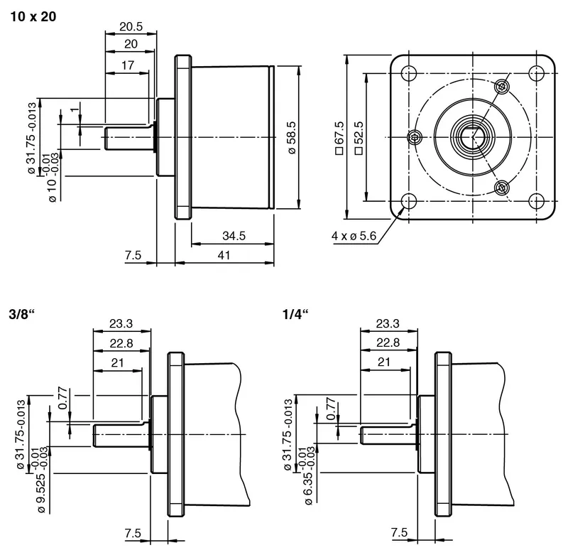 Pepperl Fuchs ENI58PU-S**Q* – Incremental rotary encoder — photo 3 of 4