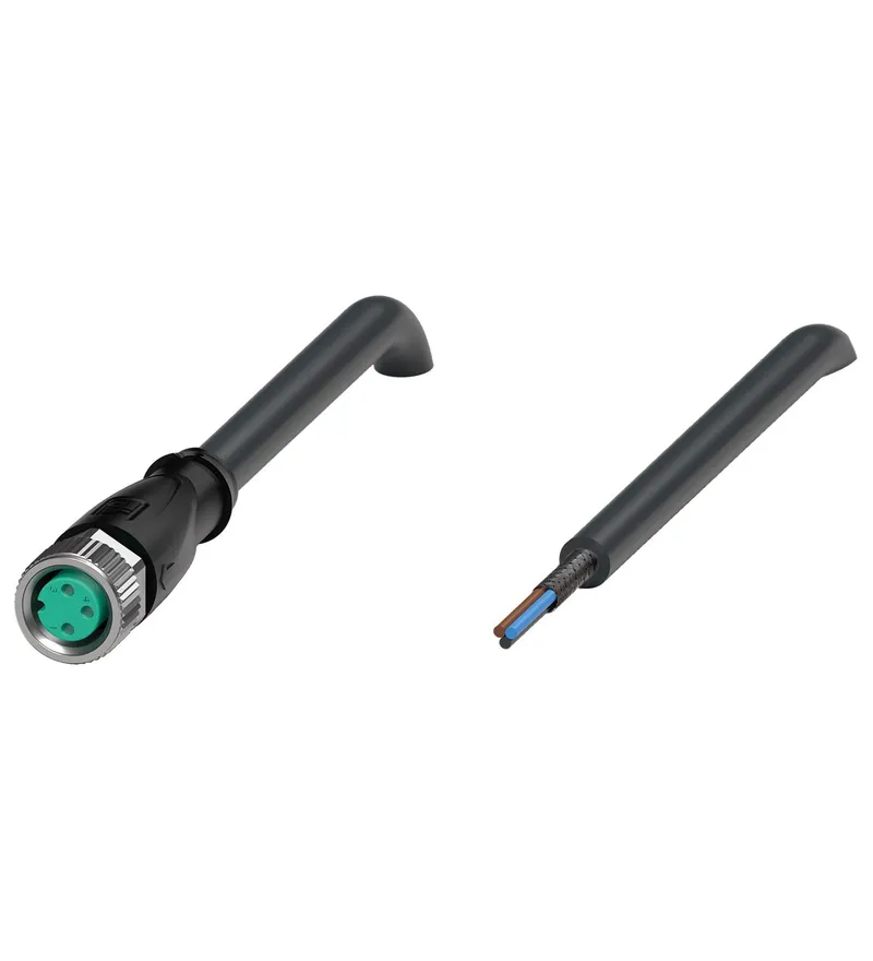 Cable socket, shielded V3-GM-BK5M-PUR-U/ABG — photo 2 of 4