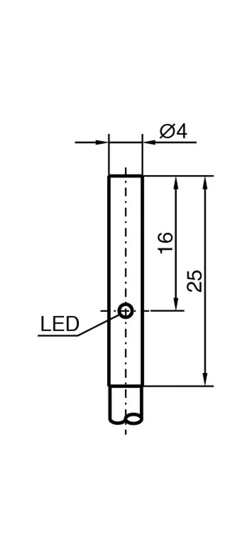 Pepperl Fuchs NBB0,8-4M25-E2 – Inductive sensor — photo 3 of 4