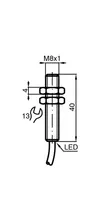 Inductive sensor NCB1,5-8GM40-Z0-10M-Y314871 — photo 3 of 4 Inductive sensor NCB1,5-8GM40-Z0-10M-Y314871 — photo 3 of 4