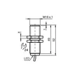Inductive sensor NBN8-18GK50-E0-5M — photo 3 of 4 Inductive sensor NBN8-18GK50-E0-5M — photo 3 of 4