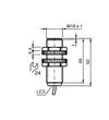 Inductive sensor NBN8-18GK50-E1-5M — photo 3 of 4 Inductive sensor NBN8-18GK50-E1-5M — photo 3 of 4