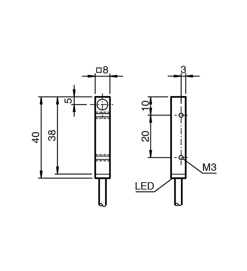 Inductive sensor NBB1,5-F41-E2-Y315198 — photo 3 of 4