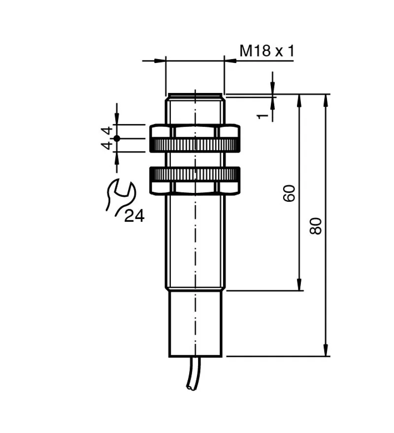 Capacitive sensor CJ2-18GK-N — photo 3 of 4