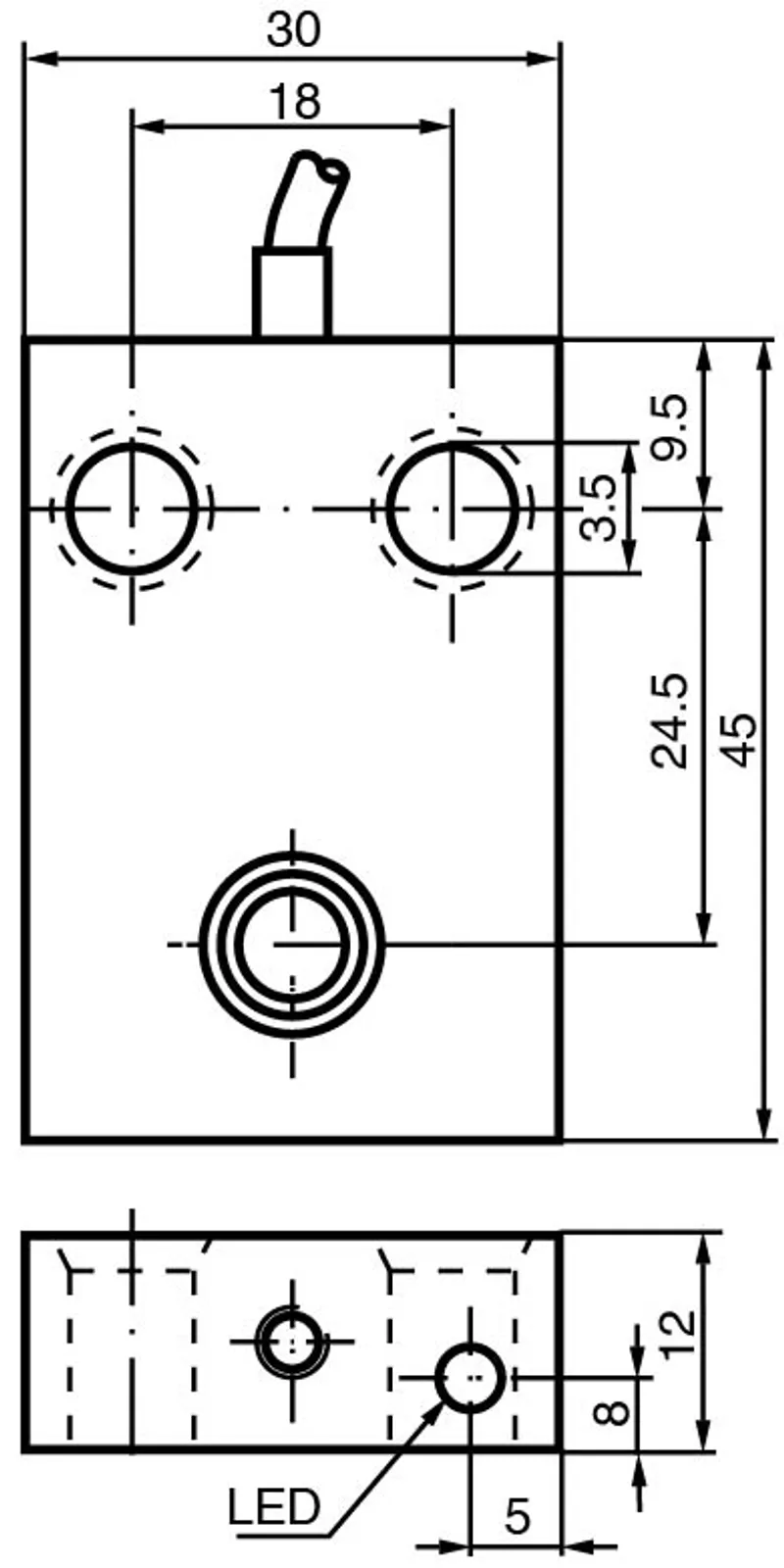 Inductive sensor NJ6-F-A2 — photo 3 of 4