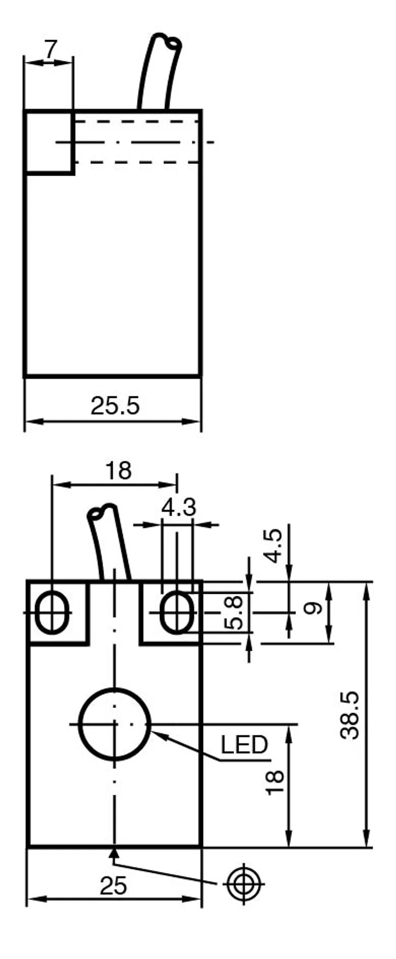 Inductive sensor NBN10-F10-E2 — photo 3 of 4