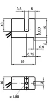 Pepperl Fuchs SB3,5-E2 – Inductive slot sensor — photo 3 of 4