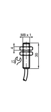 Inductive sensor NJ1,5-8GM-N-0,5M-V1-Y247834 — photo 3 of 5