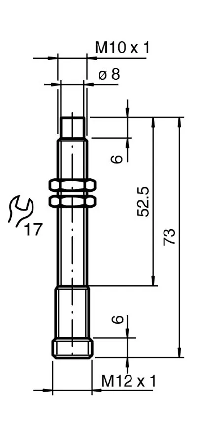 Inductive sensor NJ1,5-10GM-N-Y183937