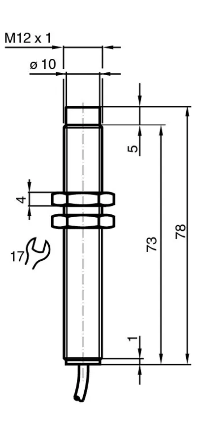 Inductive sensor NJ4-12GM-N-Y19785