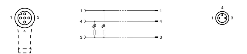 Connection cable V1-W-E2-2M-PUR-V3-G — photo 4 of 4