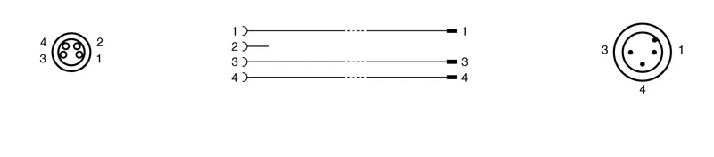 Connection cable V31-GM-5M-PUR-V11-G — photo 4 of 4