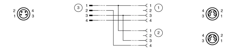 Pepperl Fuchs V31-G-0,2/0,8-PUR-T-0,2-V31-G – Y connection cable — photo 4 of 4