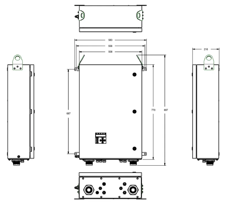 Pepperl Fuchs 6100-MP-EX-* – Ex pxb motor purge and pressurization control unit — photo 3 of 3