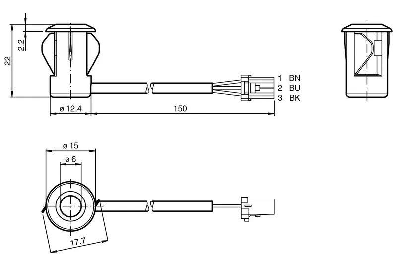 Thru-beam sensor BB10-P/25/33/76b/102/115e — photo 3 of 3